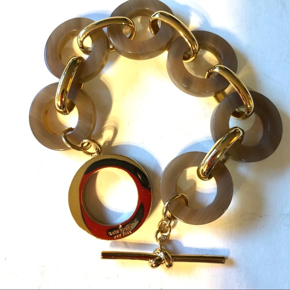 Kate Spade Out Of Her Shell Faux Tortoise Bracelet - Picture 7 of 7